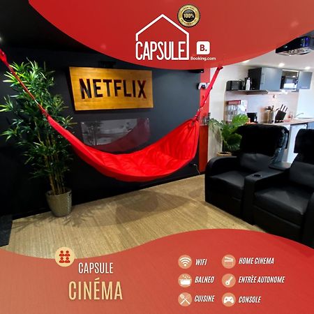 Capsule Cinema - Balneo Home Cinema Playstation 5 Valenciennes Eksteriør billede
